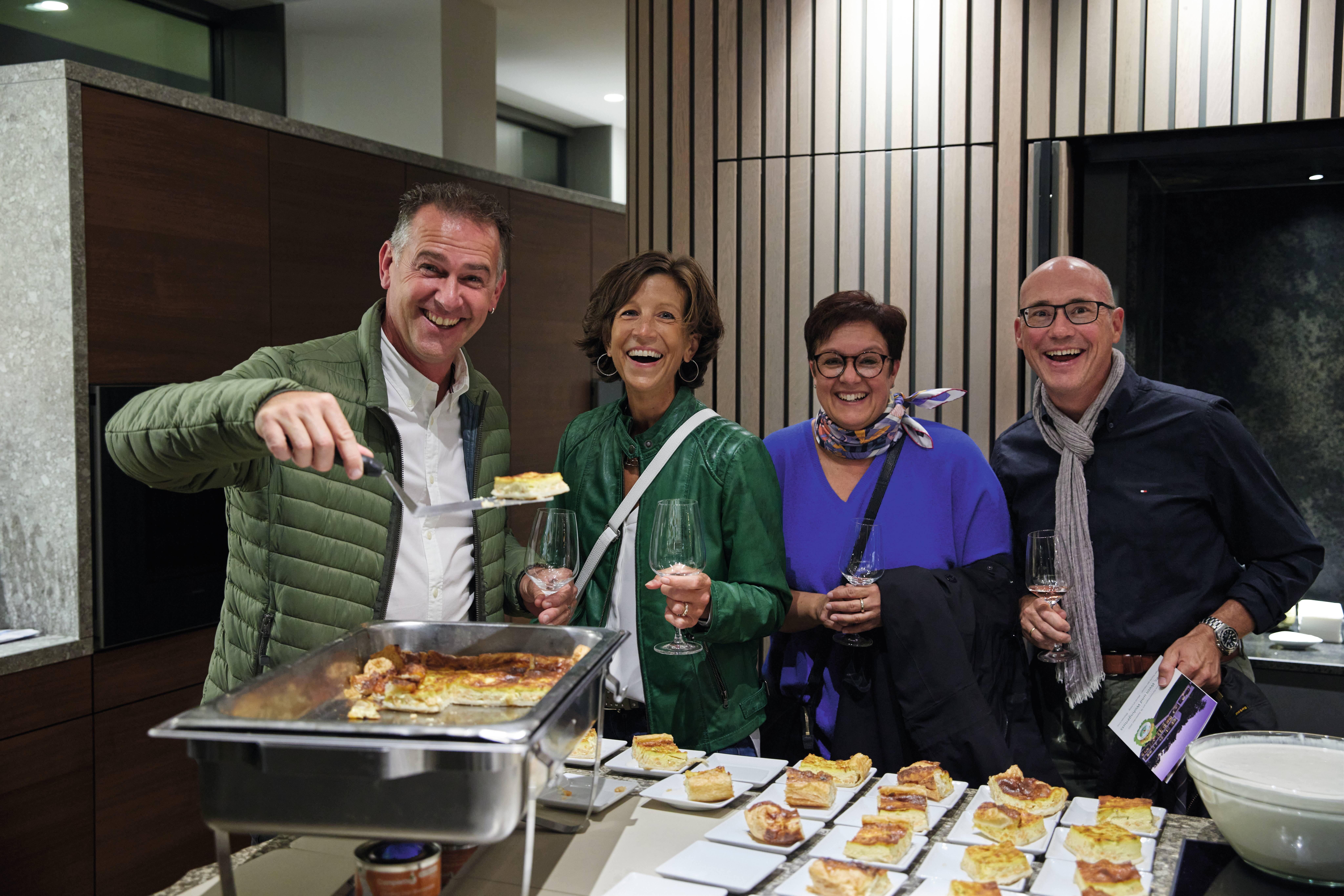 Winzer, Wein und Wohngenuss Veranstaltung in der World of Living von WeberHaus
