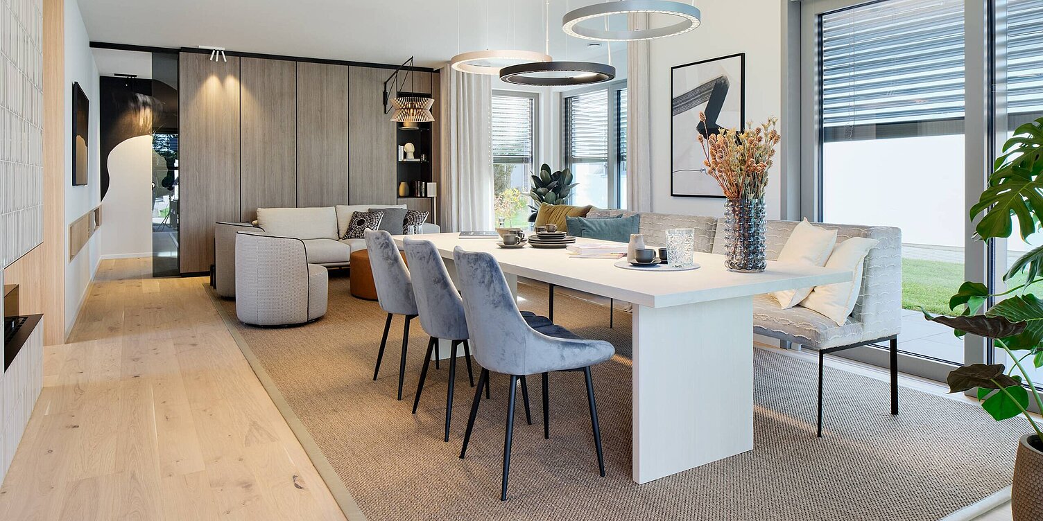 Großzügiges Esszimmer Essbereich