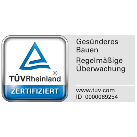 TÜV Rheinland gesünderes Bauen