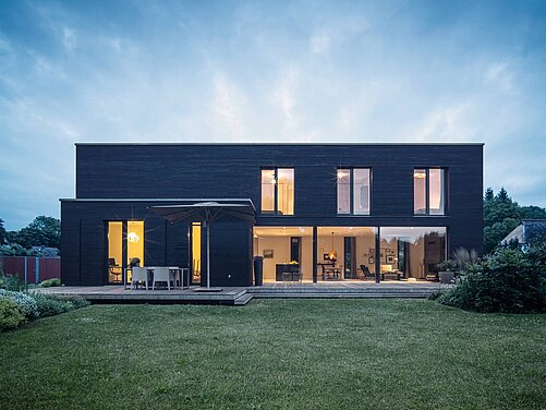 Einfamilienhaus im Bauhausstil