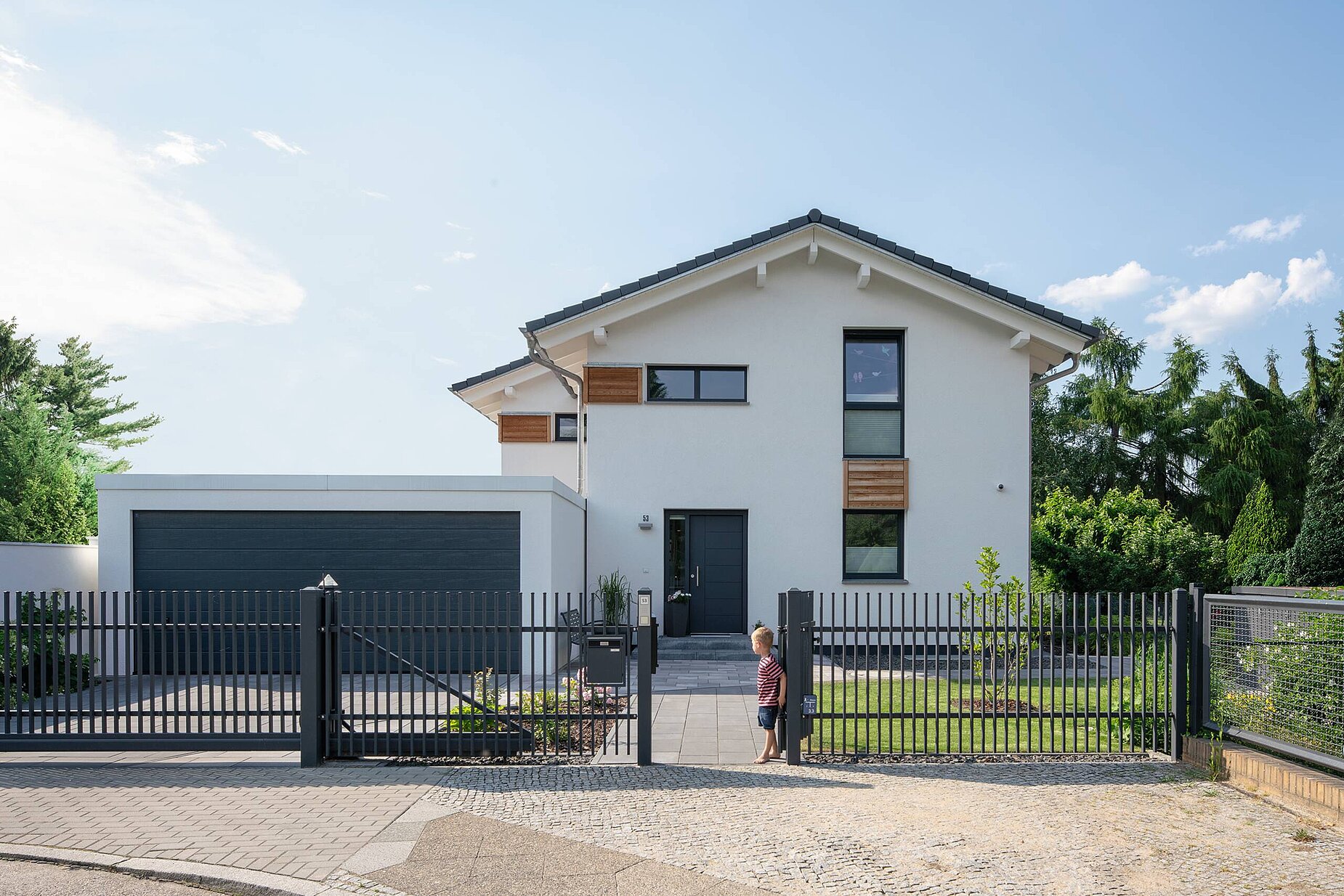 frei geplantes Architektenhaus