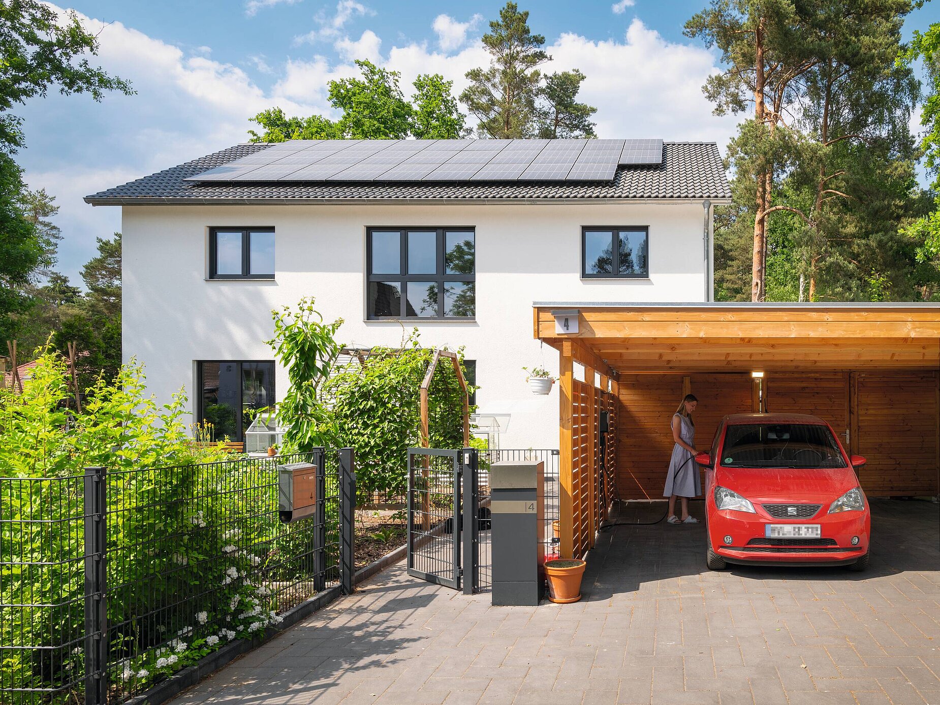 Energieeffizientes Einfamilienhaus