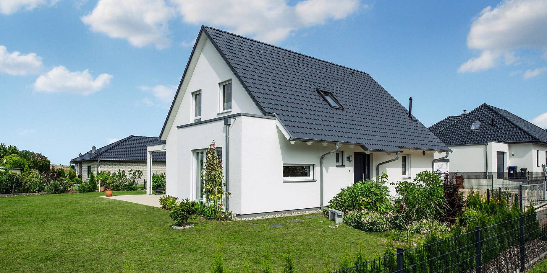 Einfamilienhaus mit Satteldach