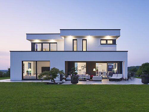 frei geplantes Kundenhaus