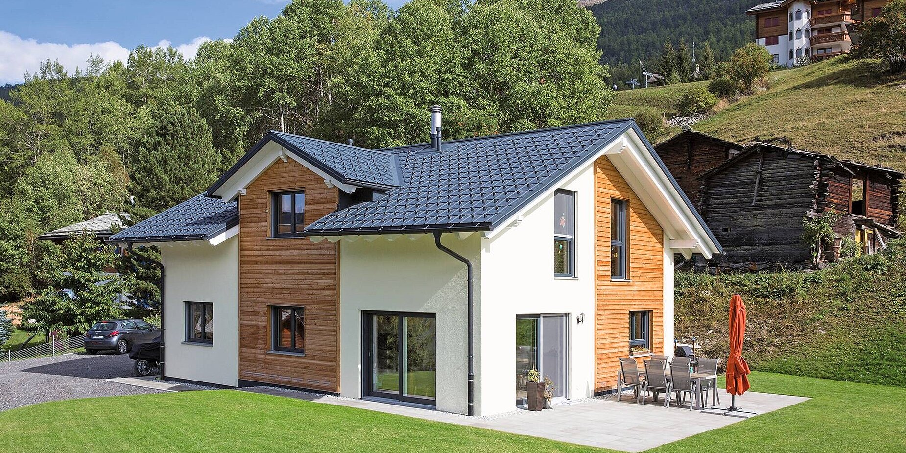Einfamilienhaus mit 3. Giebel