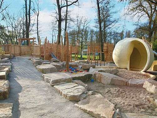 Spielplatz in der World of Living in Rheinau-Linx