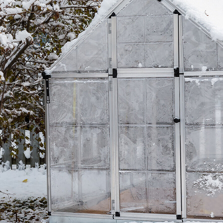 Eigenes Gemüse im Winter dank Gewächshaus