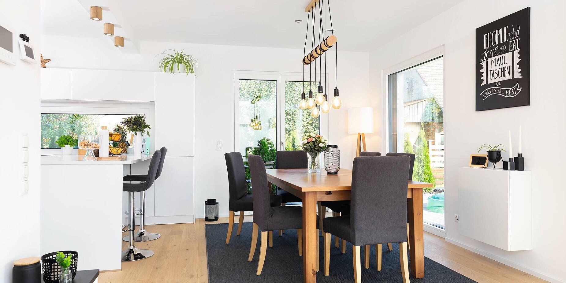 modernes Esszimmer