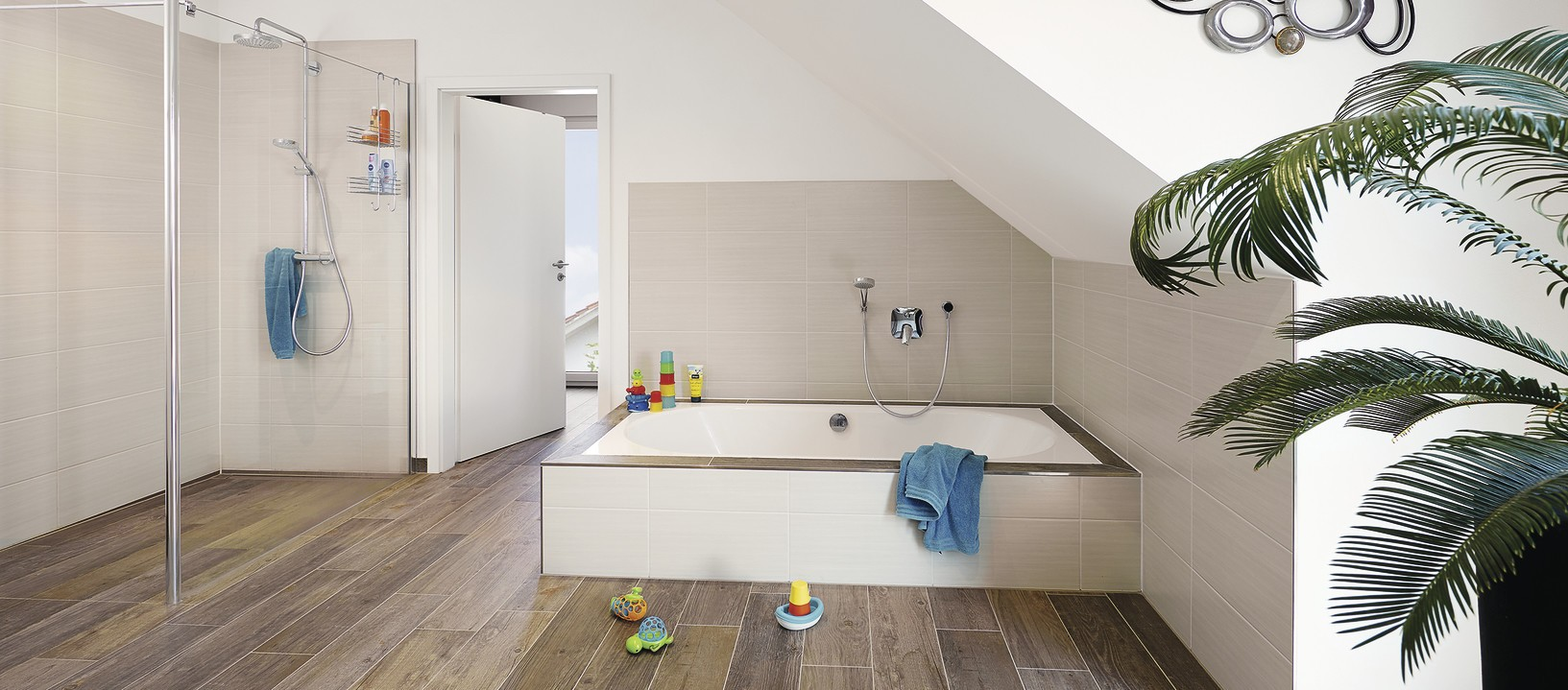 Bad mit Dusche