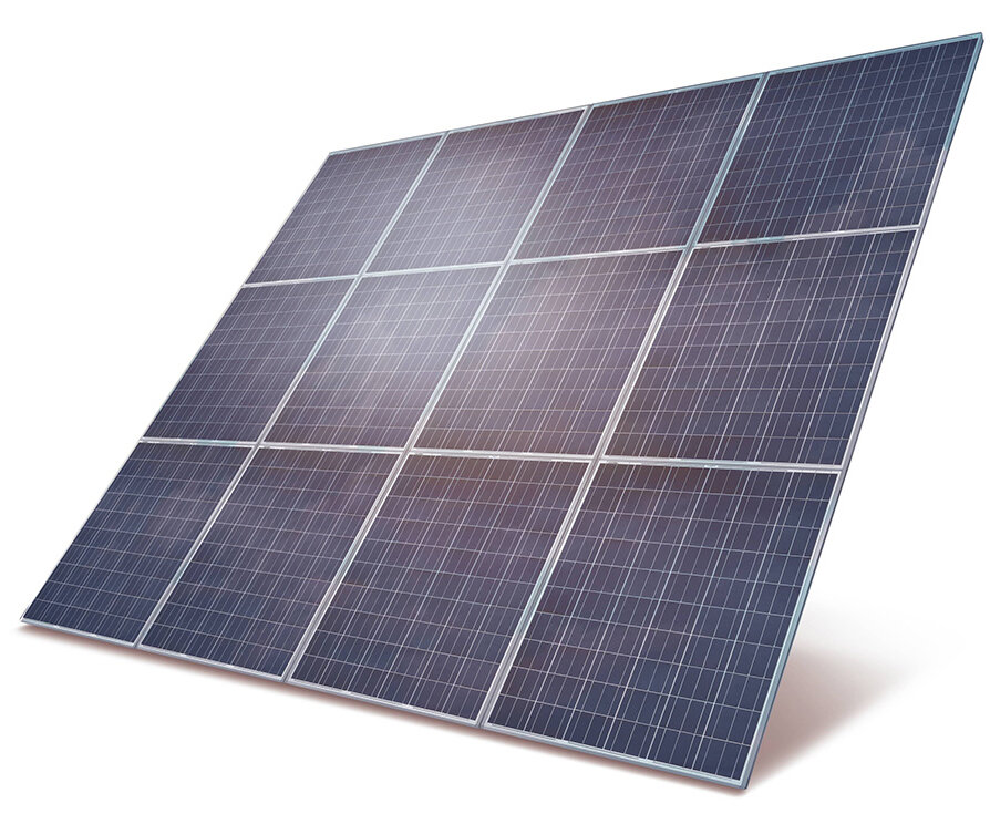 Photovoltaik Panel im Standard bei WeberHaus