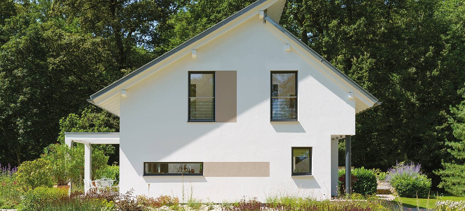 Einfamilienhaus in Holzfertigbauweise