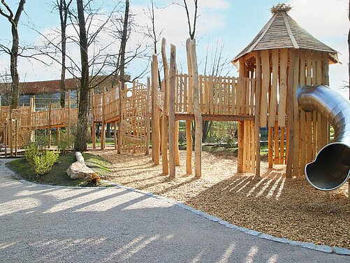 Spielplatz in der World of Living in Rheinau-Linx