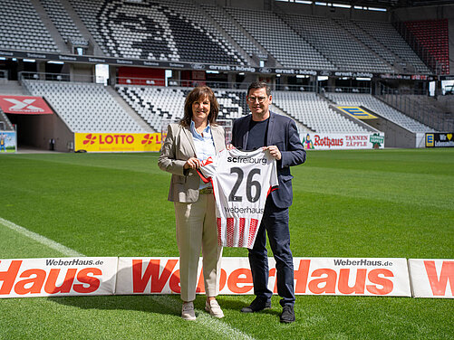 WeberHaus und SC verlängern Partnerschaft