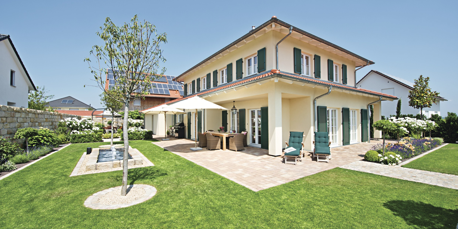 Architektenhaus, 2-geschossiges Haus,