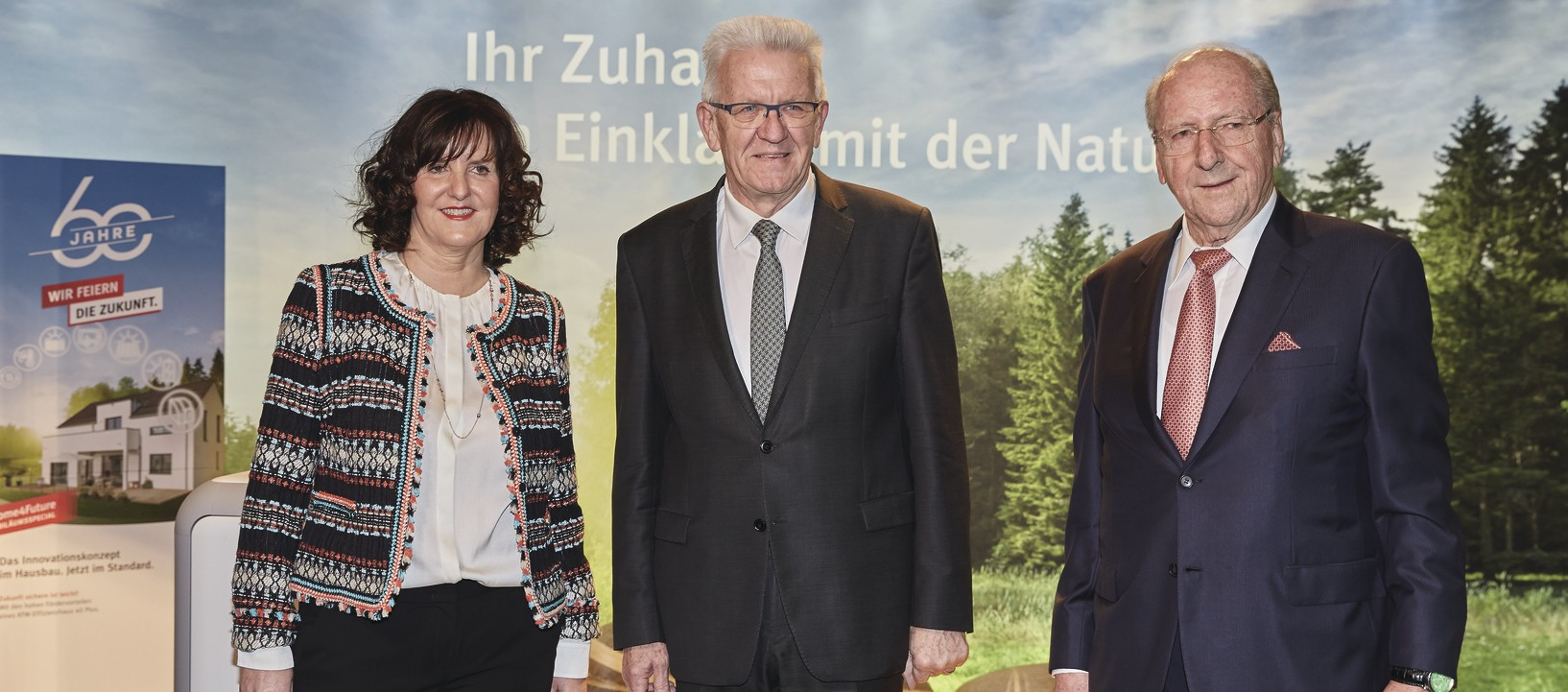 Jubiläumsempfang, WeberHaus, Winfried Kretschmann, 60 Jahre WeberHaus