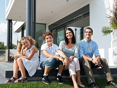 Baufamilie - Kundenhaus-Besichtigung in Hürth