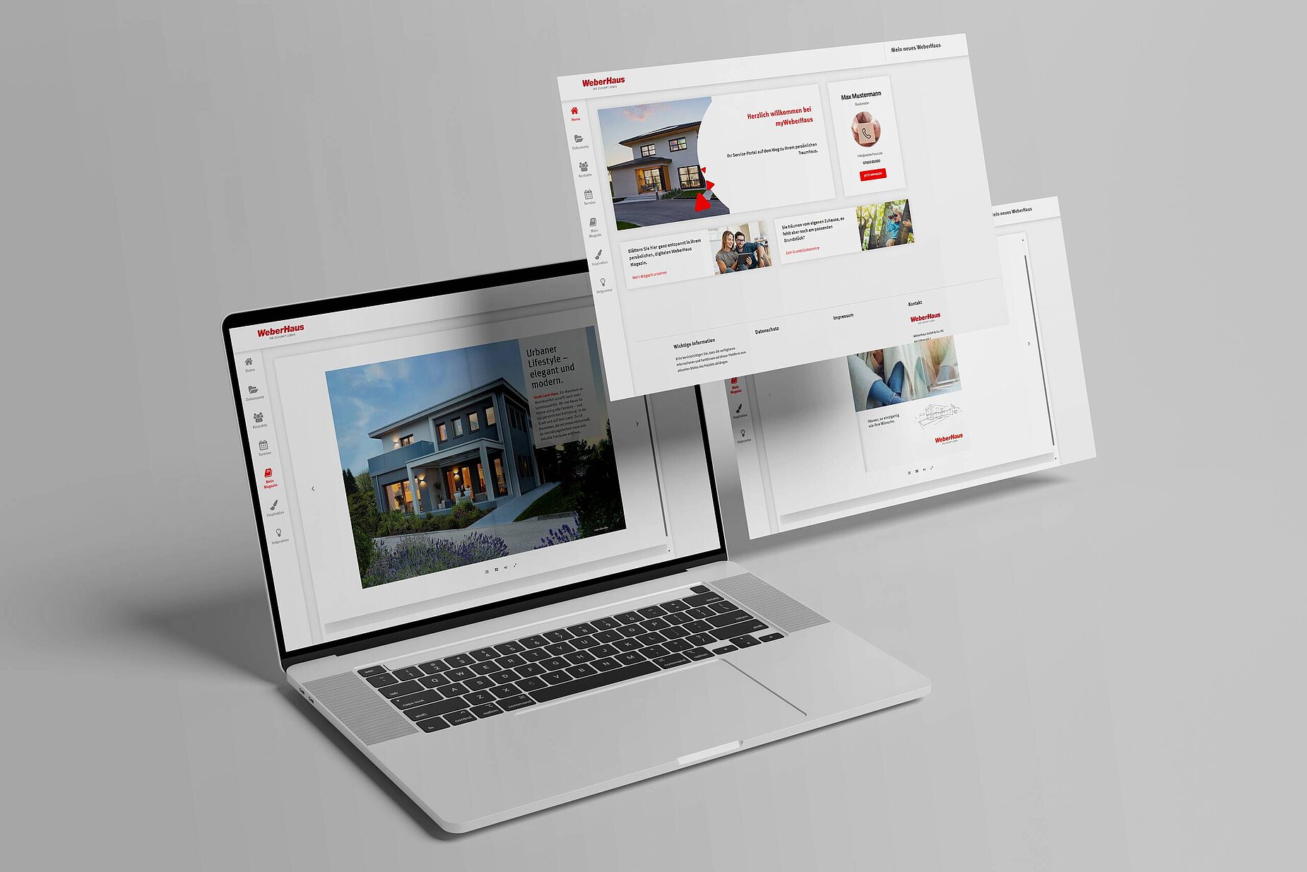 Portal myWeberHaus 