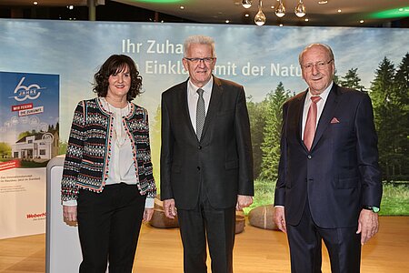 Jubiläumsempfang, WeberHaus, Winfried Kretschmann, 60 Jahre WeberHaus