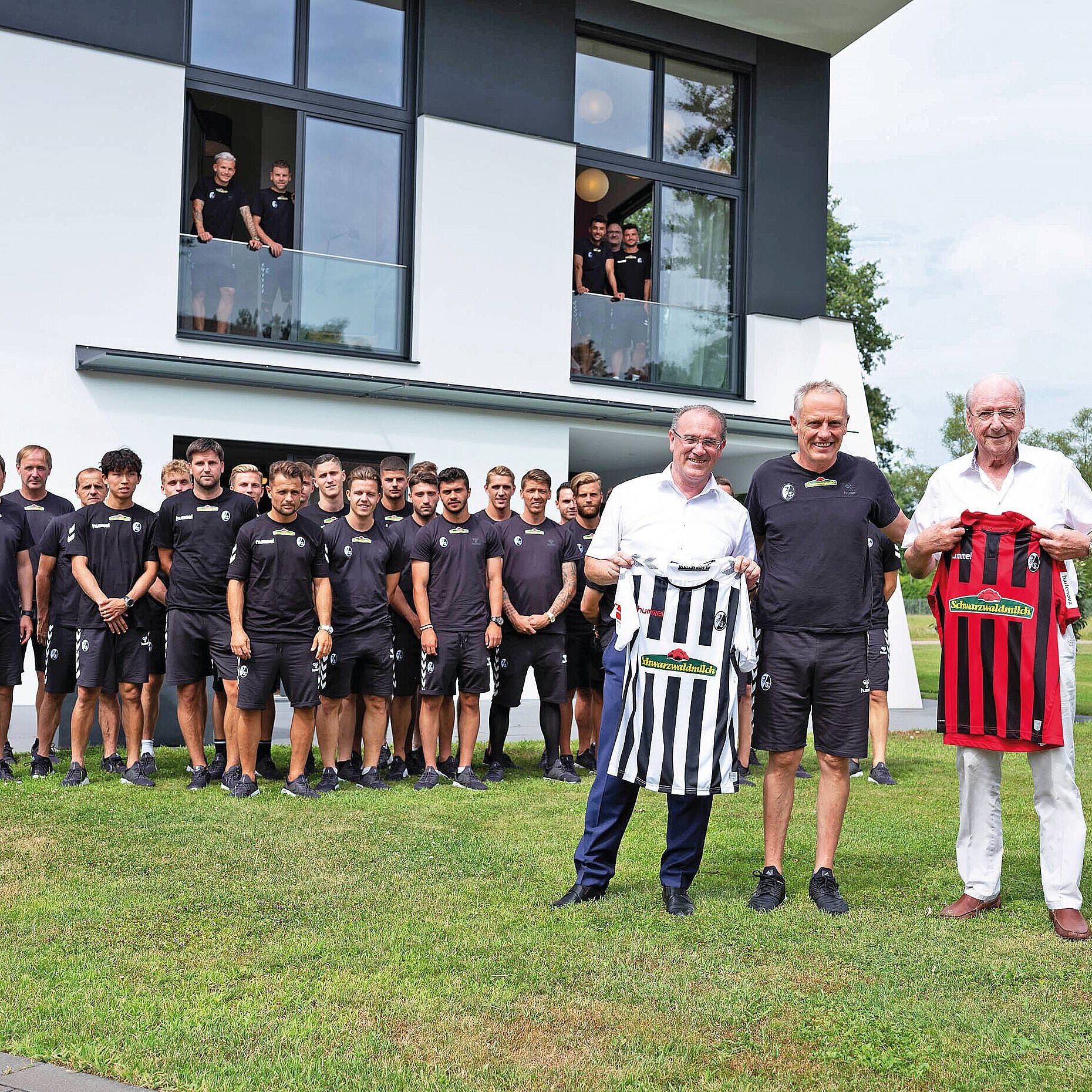 SC Freiburg bei WeberHaus