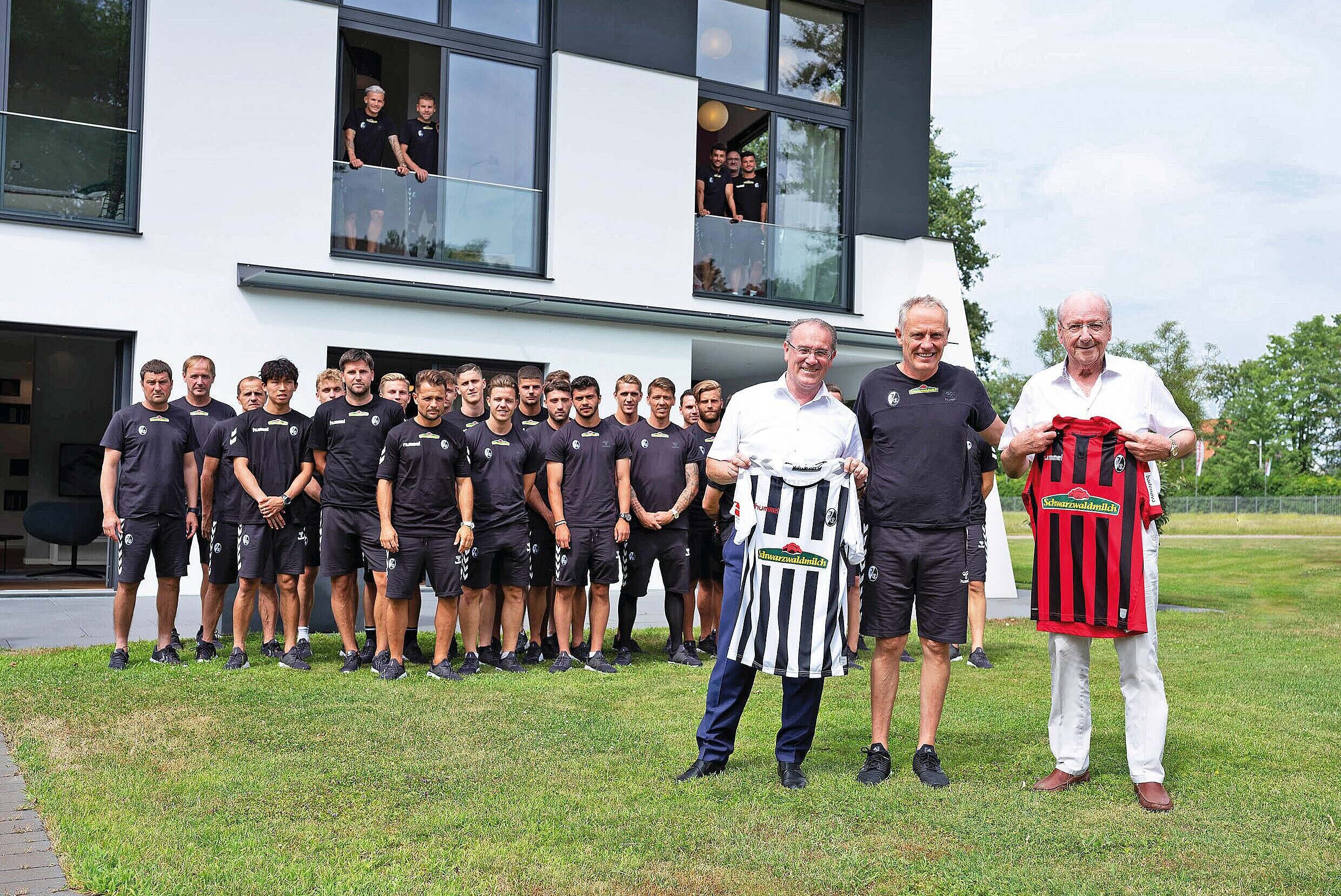 SC Freiburg bei WeberHaus