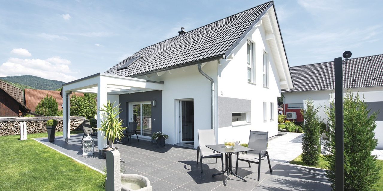 Einfamilienhaus mit Satteldach