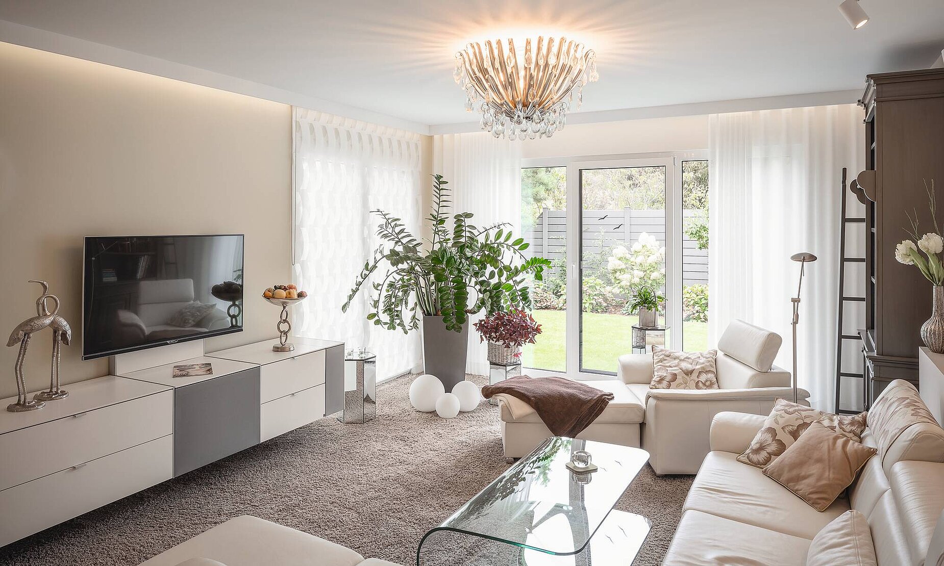 offener Wohnbereich, Wohnzimmer
