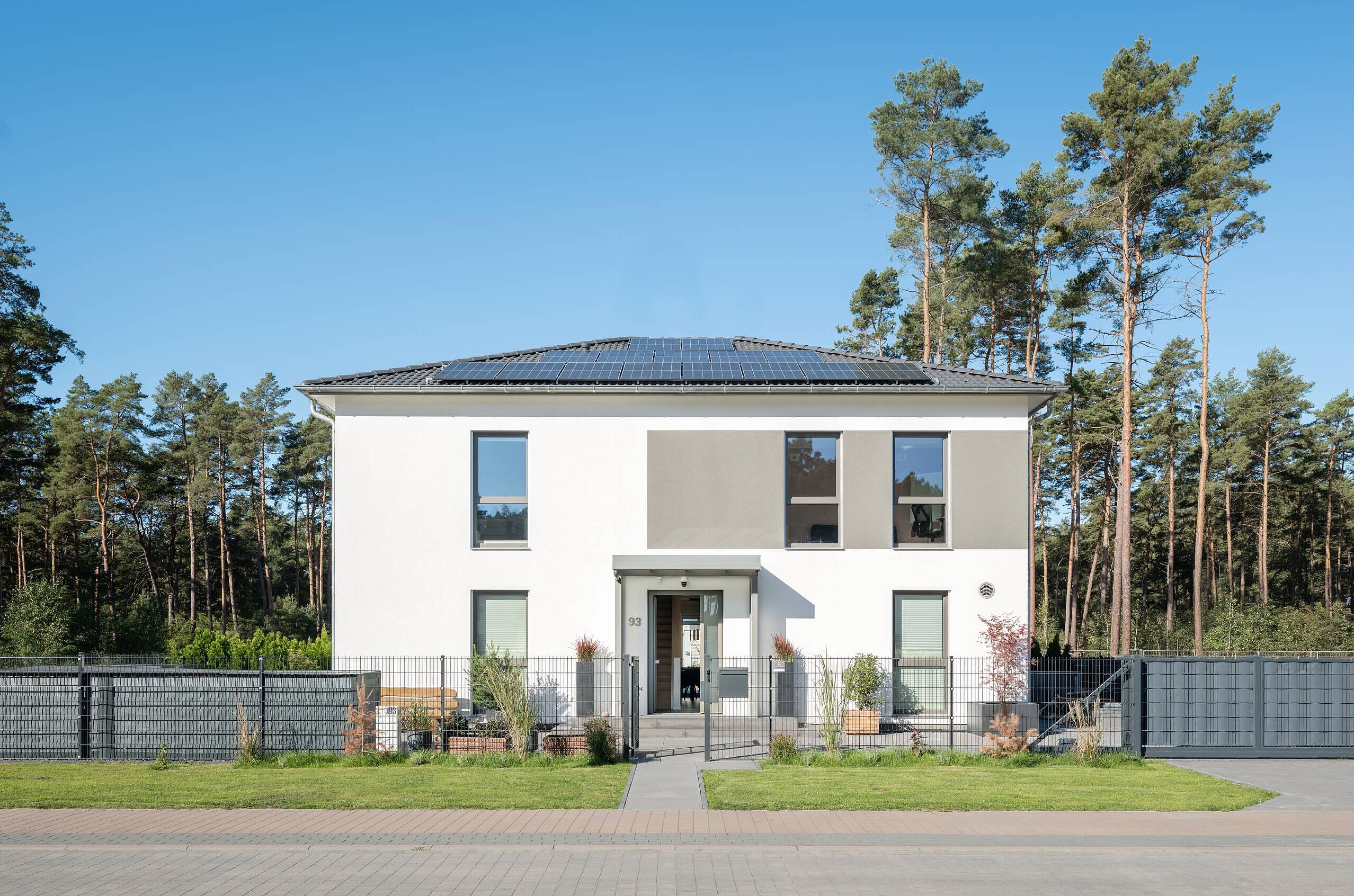 Stadtvilla für eine sechsköpfige Familie Stadthaus