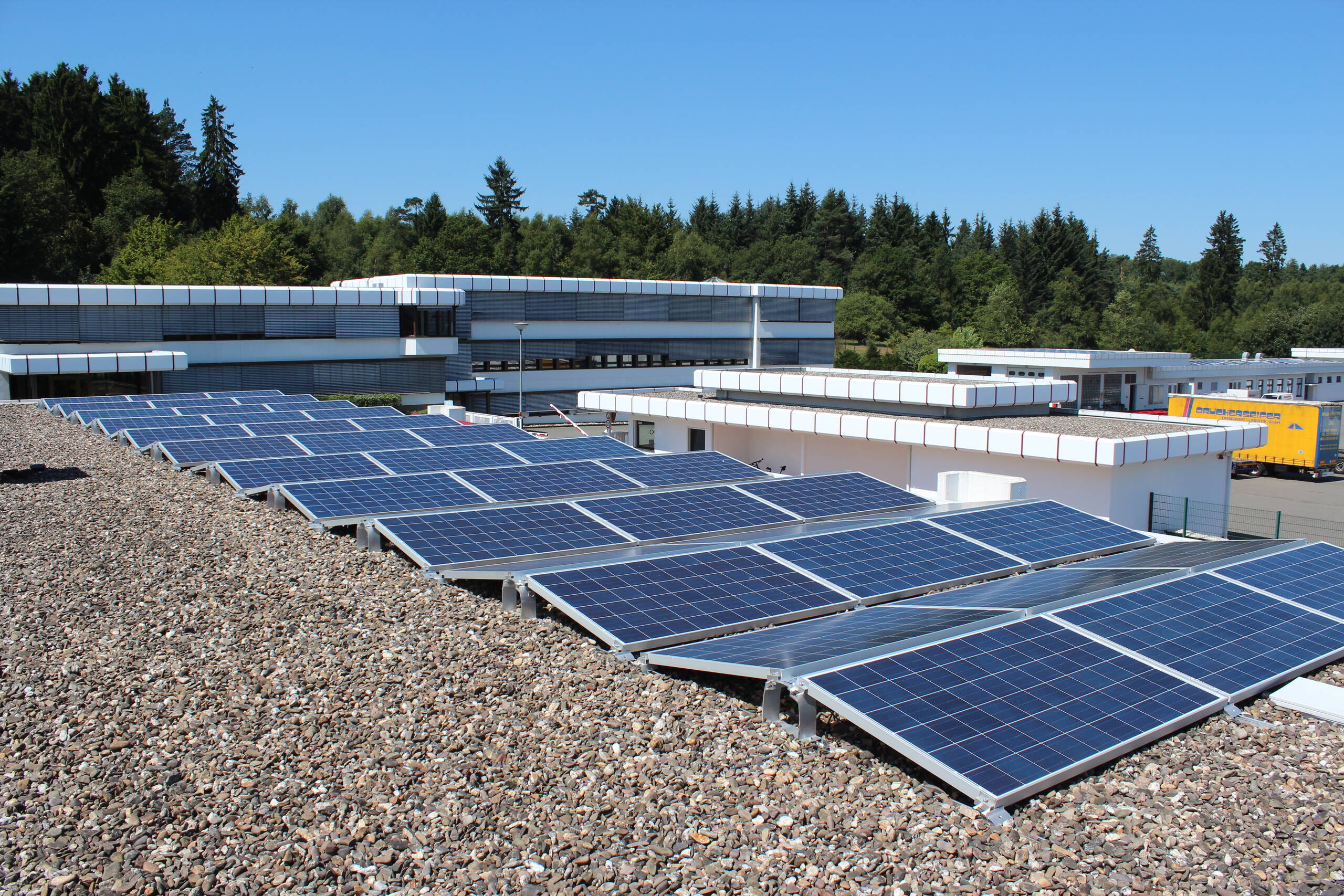 Photovoltaikanlage Werk Wenden WeberHaus